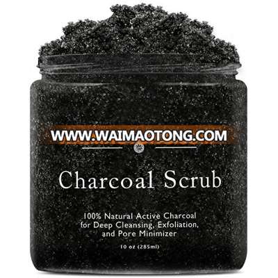 Natural Detoxifying Charcoal Foot Scrub