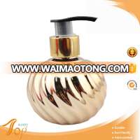 Electroplating Golden Bubble Bath Bottle Wholesale China 2016