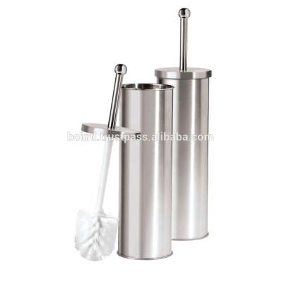 Bathroom Toilet Brush with Stainless Steel Holder